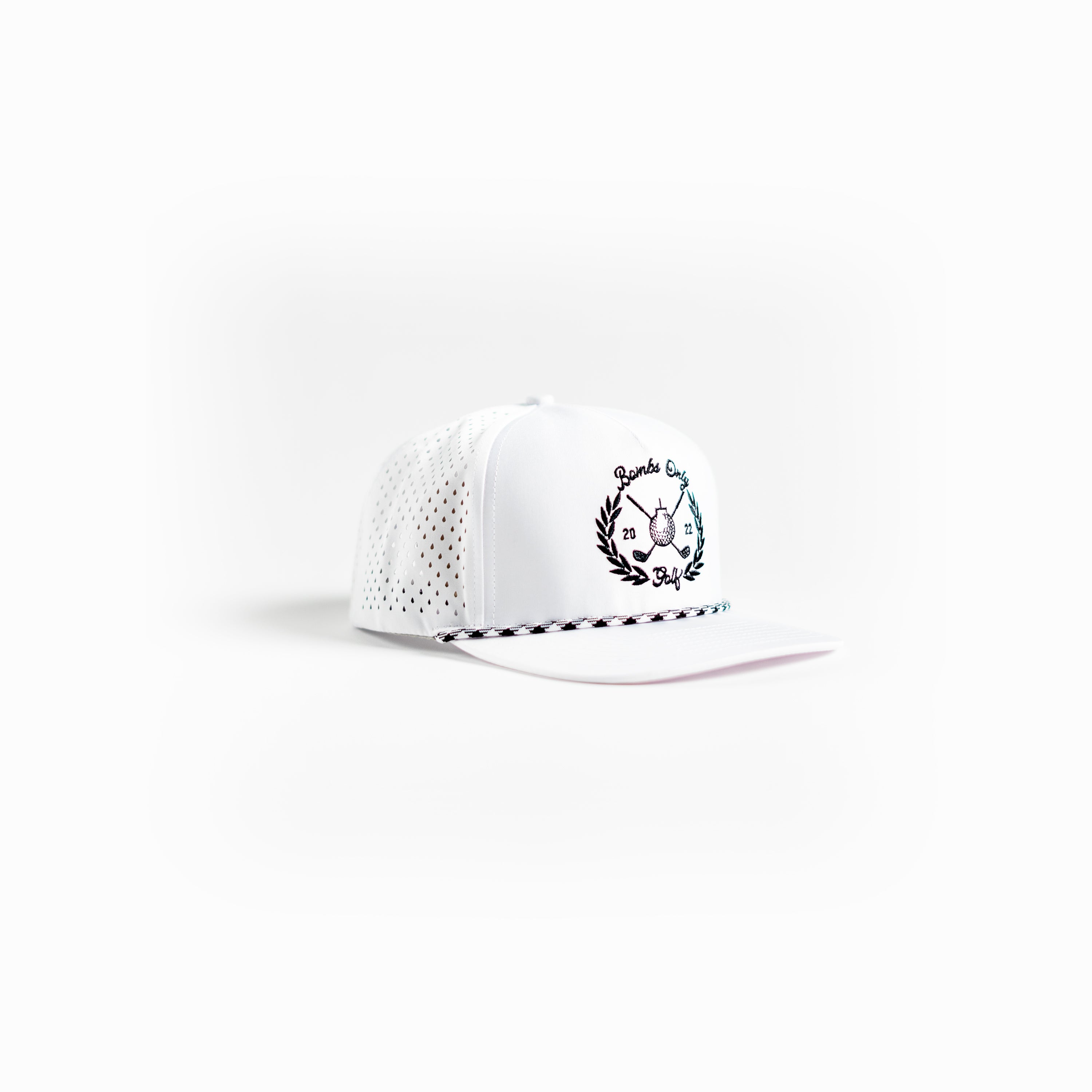 Bombs Only Golf Apparel "Crest" Rope Hat