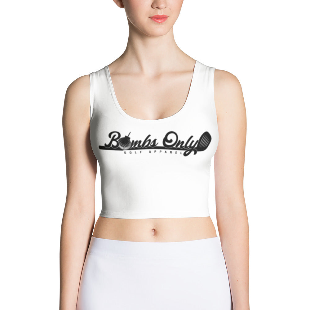 Bombs Only Golf Apparel - Ladies Golf Crop Top