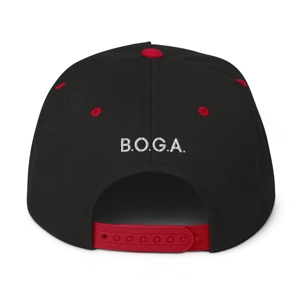 Bombs Only Golf Apparel - Classic Flat Bill Snapback Cap - Adjustable Hat