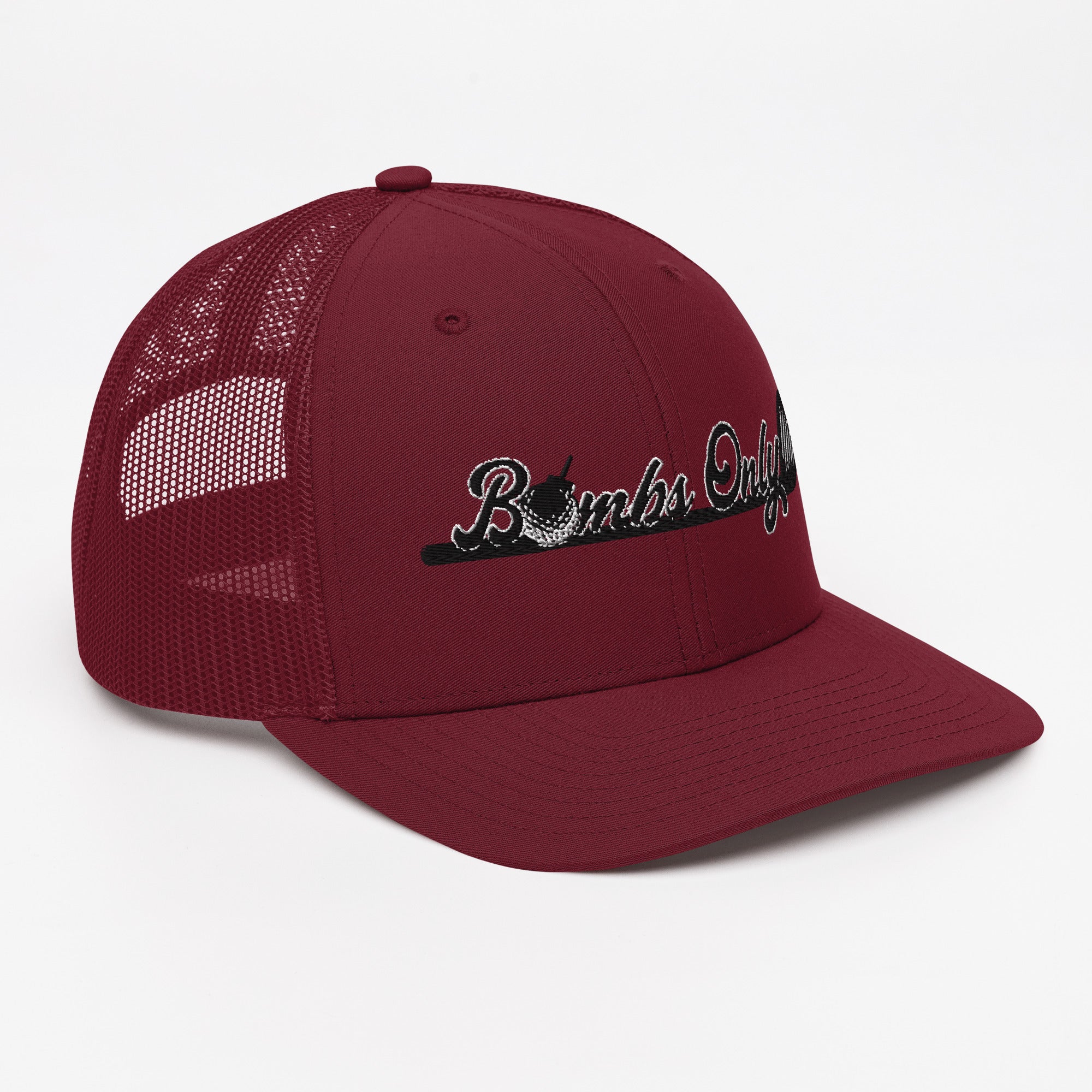 Bombs Only Golf Apparel - Richardson - Adjustable Snapback Trucker Cap - 112