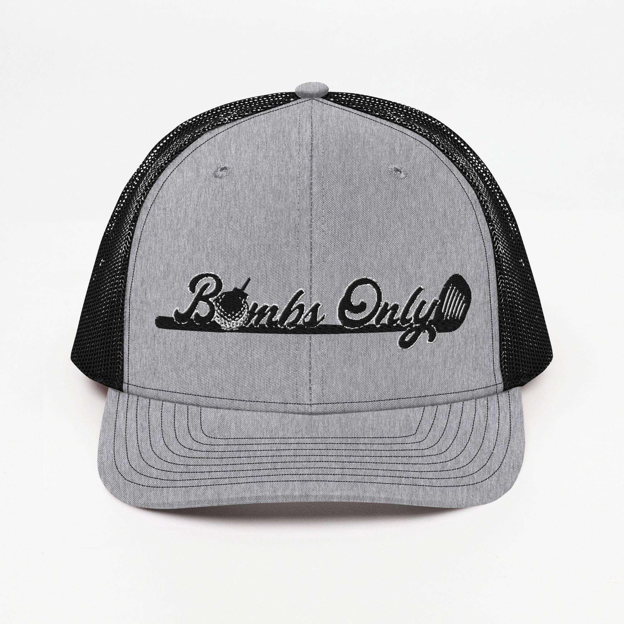 Bombs Only Golf Apparel - Richardson - Adjustable Snapback Trucker Cap - 112