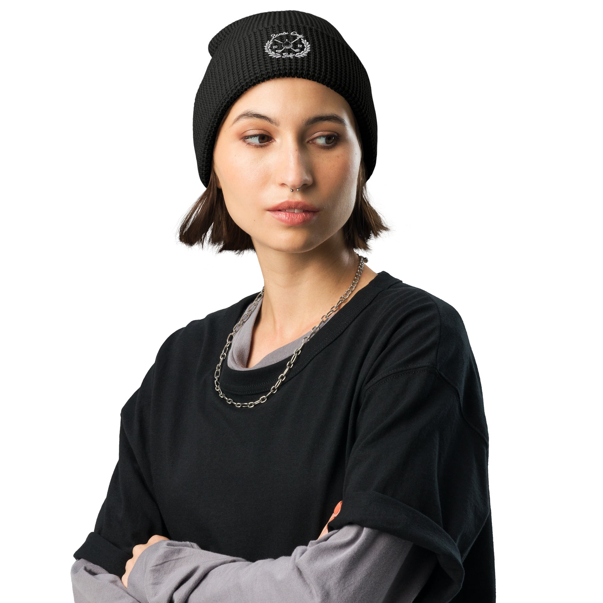 Bombs Only Golf Apparel Waffle beanie